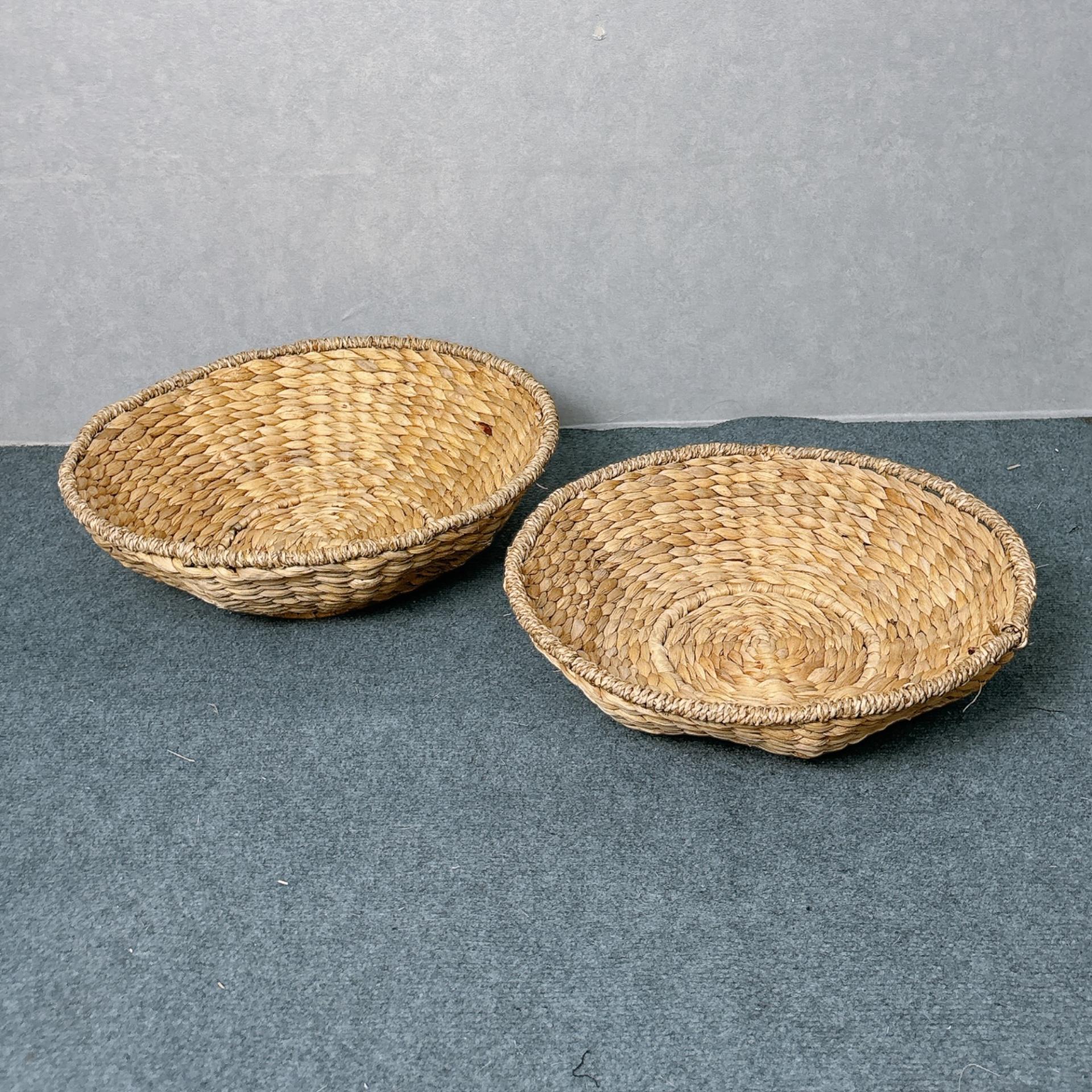 Handwoven Water Hyacinth Serving Tray