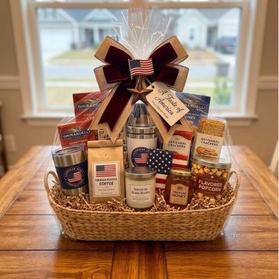 Handwoven Water Hyacinth Gift Basket
